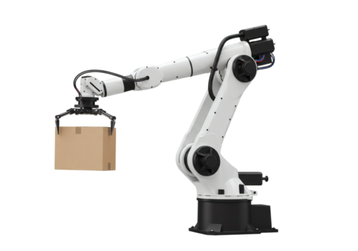  Industrial Robot Arm Automation Manufacturing Technology Mechanical Packaging Box Warehouse Robotic Assembly Machine
