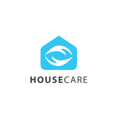 House Care Logo Vector Simple