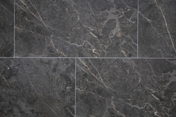 Black marble texture background, detailed structure of marble