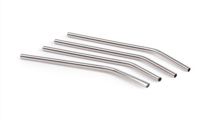 Industrial grade stainless steel tubing expertly crafted for durability and corrosion resistance shown in a detailed close up 