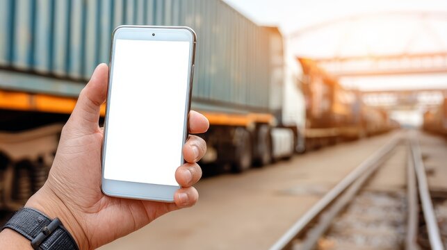 A detailed close up perspective of a person s hand firmly gripping a mobile device illustrating the connection between human interaction and modern portable communication technology