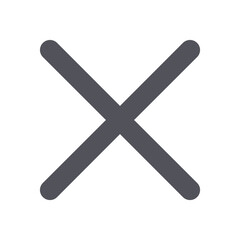 Obraz premium Cancel icon