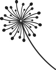 Dandelion with Seed illustration