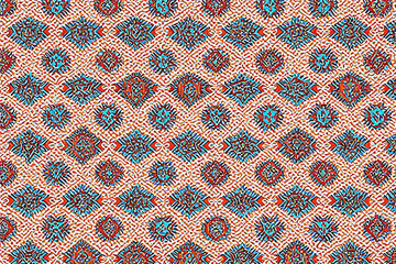 The art of weaving and patterns