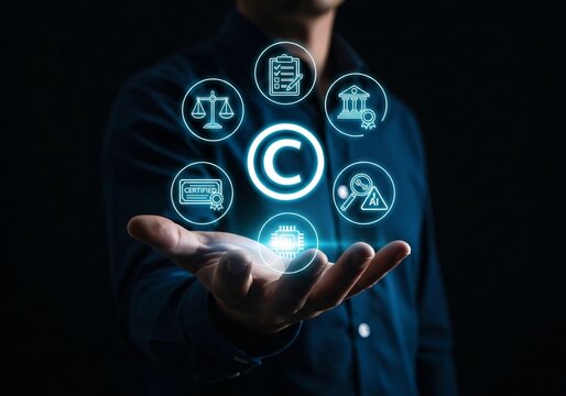 CRO Conversion Rate Optimization Technology Concept. Woman using laptop with icons representing CRO, analytics, A/B testing, funnel optimization, performance metrics for digital marketing improvement,