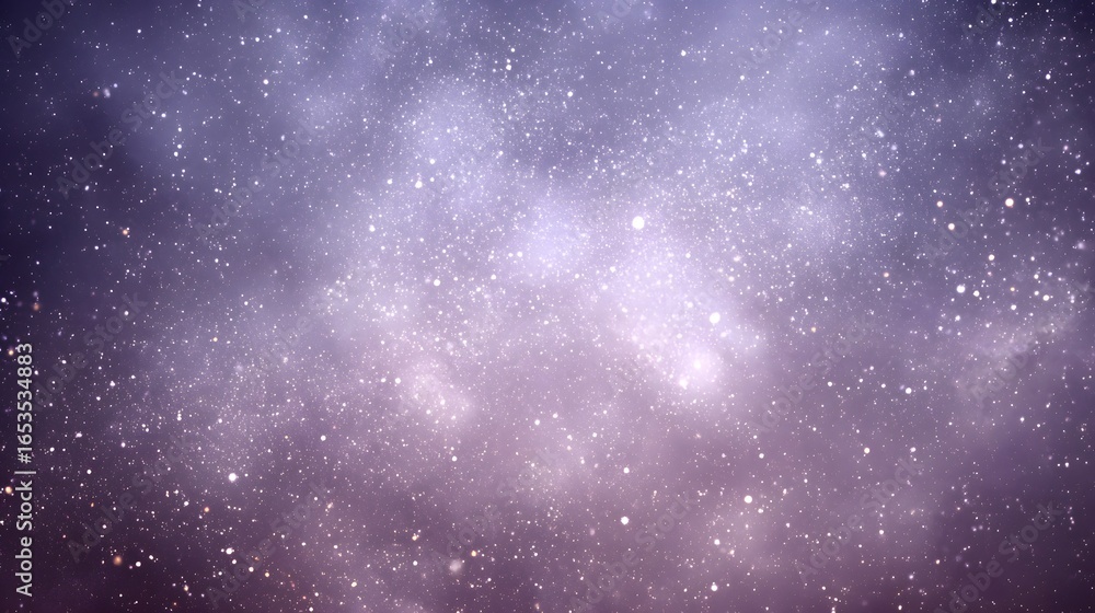 Poster a captivating celestial expanse, filled with shimmering stars and soft, ethereal colors, creating a 