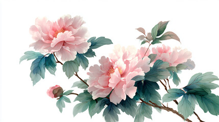 Obraz premium bouquet of pink flowers