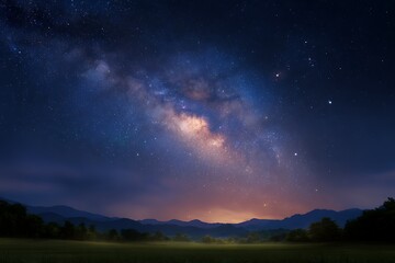 Naklejka premium Abstract of deep space background