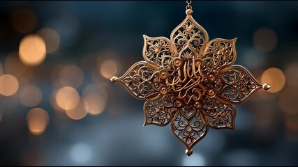 Ornate Golden Filigree Star Pendant

 - Powered by Adobe
