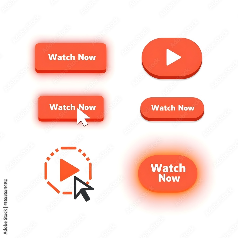 Aufkleber vector set of glossy web buttons and icons for business website design