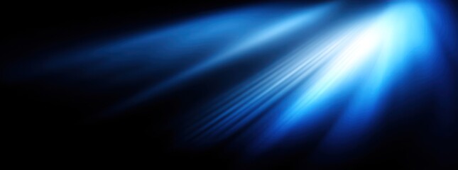 Fototapeta premium Abstract light beams against a dark background