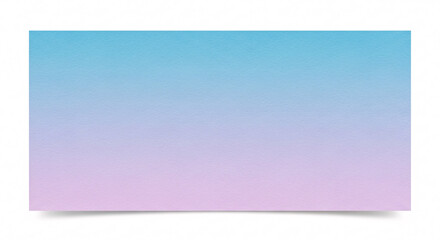 Obraz premium A rectangular gradient background transitioning from light blue to light purple on a white background on transparent background