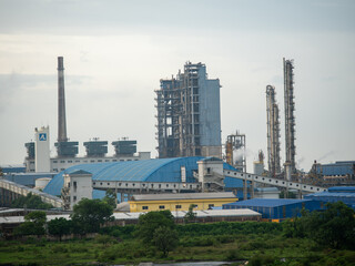 Obraz premium Ninh Binh Gas-Electricity-Fertilizer Plant- Closeup