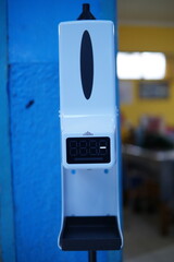 Portable Foot Pedal Handwashing Stations at School in Indonesia