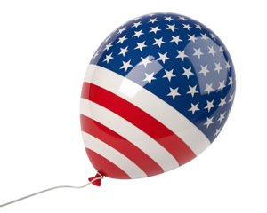 american flag balloons
