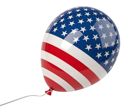 american flag balloons