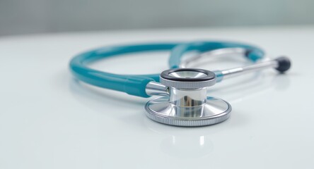 Premium Teal Stethoscope High-Quality Medical Diagnostic Tool