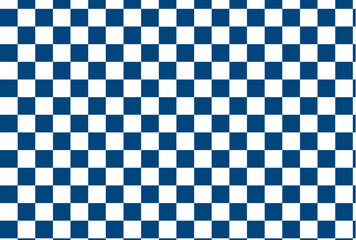 ネイビーの市松模様のシームレスパターン背景