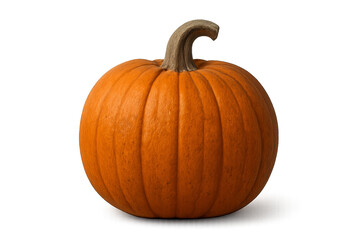 Obraz premium Ultra-realistic Halloween pumpkin, isolated on transparent background for seasonal decoration and design use