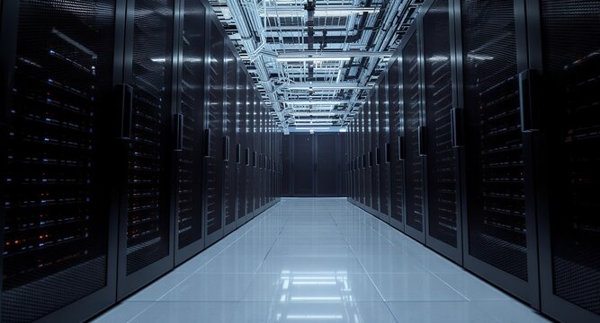 Secure Data Center High-Capacity Server Room Infrastructure Solutions