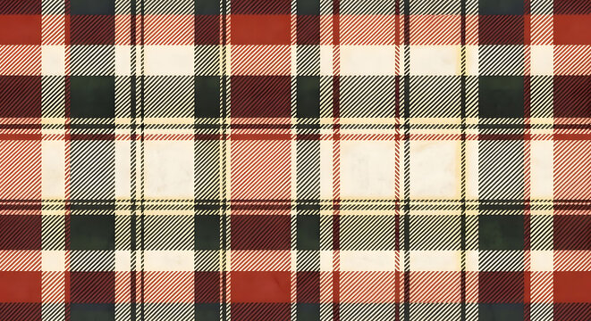 Tartan check plaid pattern . Check fabric texture. Stripe square background. brown and beige textile print design tartan.