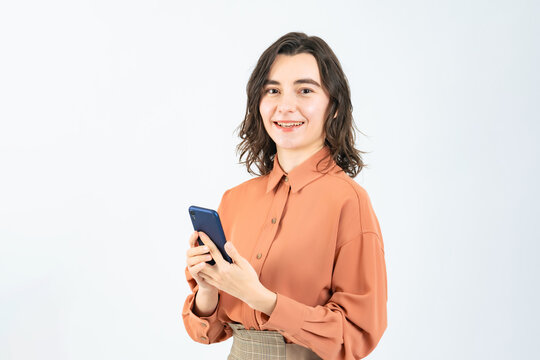 smartphone, smart phone, multiracial, woman, selfie, app, video, shooting, caucasian, social media, photo, email, search, internet, online, web, site, smiling, casual, mobile phone, game, user, gps, m