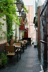 Obraz premium Street Dining