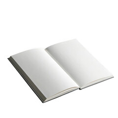 Open book isolated on transparent background