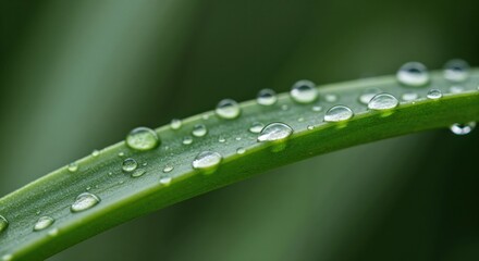 Raindrop on Leaf: The image captures a stunning close-up of a fresh green leaf adorned with pristine raindrops. A visual testament to nature's elegance and the refreshing essence of the natural world.