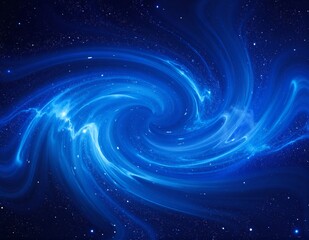 Fototapeta premium Stunning HD wallpapers featuring deep blue galaxies, showcasing swirling stars, vibrant nebulae, and cosmic wonders that captivate the imagination.