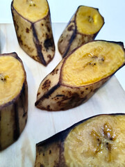 A Simple Shot of Boiled Plantain for Snack