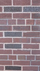 red brick wall