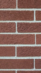 red brick wall