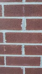 red brick wall