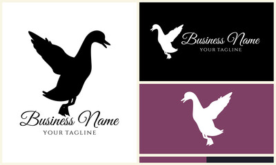 Duck Logo Design Variations. (15)