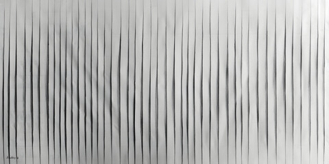 Obraz premium A long white line with black marks