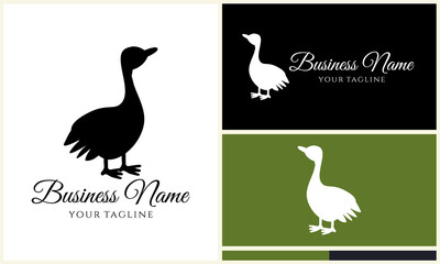Goose Logo Design Variations. (2)