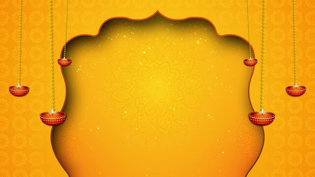 Holiday Background rangoli, Diwali lamp celebration greeting Floral Ornament marriage traditional atmosphere perfect for spiritual Indian festivals of lights Celebrating religious holiday Celebration