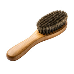 wooden brush isolated