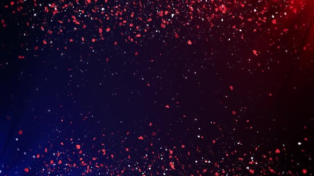 Indian traditional wedding particles background. Diwali holiday celebration. Firework spark festival of lights Eid Mubarak Muslim Ramadan Kareem Islamic. New Year sparkle glitter opening presentation - Powered by Adobe