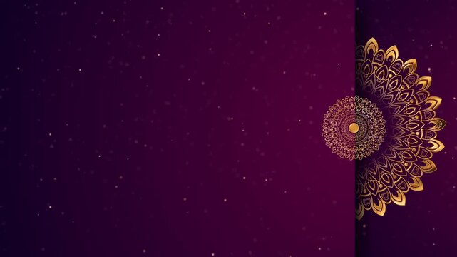 Beautiful fantastic Traditional India Indian style fireworks frame background. Luxury floral mandala. Decoration, Ornament, Wedding, Anniversary, Greeting card, holidays invitation, promotion border