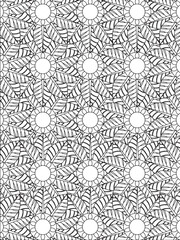 Obraz premium abstract coloring pages adults kids