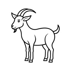 goat vector illustration