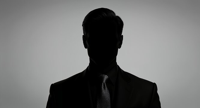 Anonymous Businessman Silhouette - Stock Photo - Powered by Adobe