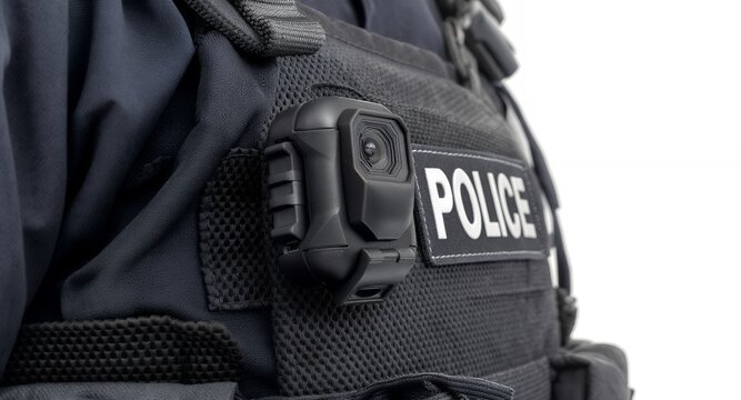 Body Worn Camera on Tactical Vest Enhanced Security and Accountability