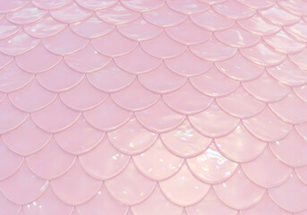 Pink fish scale texture background