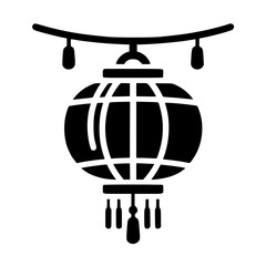 Hanging Festival Lantern Symbol