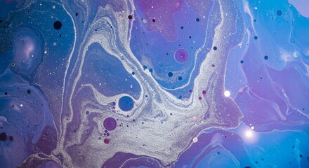 Celestial Cascade – Iridescent Liquid Light