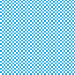 Seamless abstract monochrome checkerboard pattern on light background, blue checkered pattern, simple hand drawn illustration, flat style in eps 10.