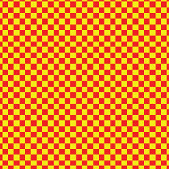 Seamless vector pattern with orange and cream gingham checks with diagonal stripes ideal for picnic themes, autumn, Thanksgiving, rustic textile, farmhouse decor, retro backgrounds in eps 10.